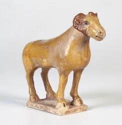 Figure funéraire, bélier, dynastie Tang, 618-907 apr. J.-C.